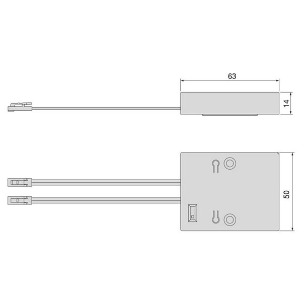 Receptor WiFi LED Smart para controlar luminarias de 12V/24V DC