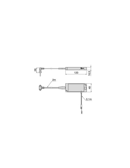 Convertidor LED SMART de tensión constante 24V DC Miniled 15W