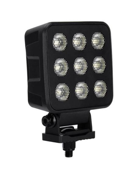 Lampe de travail LED carrée 12/24V série BLACK 90W très puissante