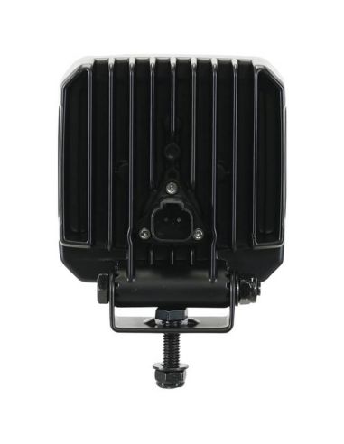 Luz de trabalho LED quadrada, grande angular, 9120 lm - 10/30 V - feixe de luz - IP68 - 16 LEDs