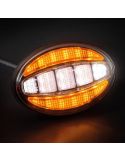 Luz Delantera LED FT-356 - 12/36V - 2 Funciones - Intermitente CAT.1 + CAT.5 - Homologada E9 y EMC encendido