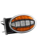 Soporte de Montaje Lateral FT-356 IND SIDE HOLDER - Compatible con Pilotos LED FT-356 IND con Piloto