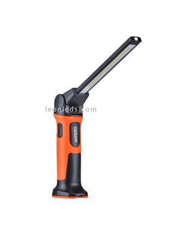 Lampe de poche à bouton-poussoir LEDinspect SLIM MAX1000 | Éclairage LeónLeds | Lampe de poche 10,5 heures d'autonomie