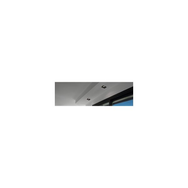 Aro empotrable cuadrado Comfort GU10,...
