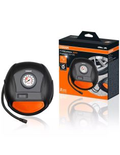 Inflador de Neumáticos OSRAM Tyreinflate 200 OTI200 - 12V - Rápido, Cable Enrollable y Adaptadores OTI200