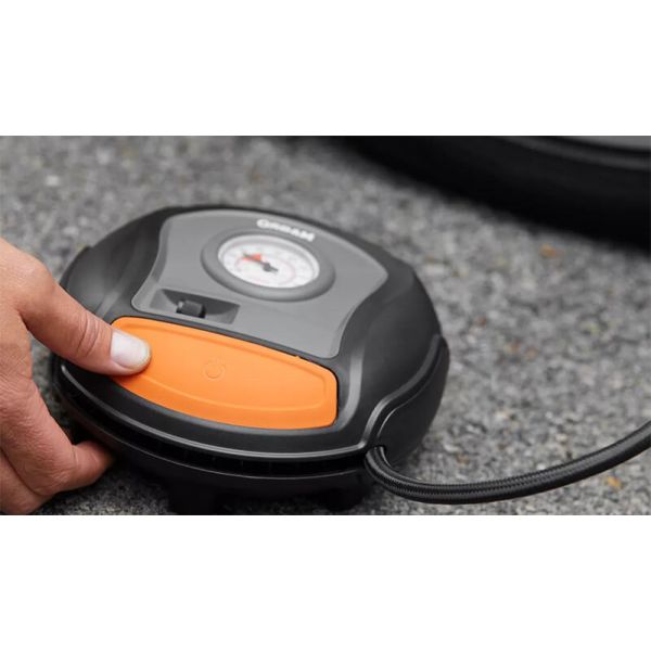Inflador de Neumáticos OSRAM Tyreinflate 200 OTI200 - 12V - Rápido, Cable Enrollable y Adaptadores OTI200