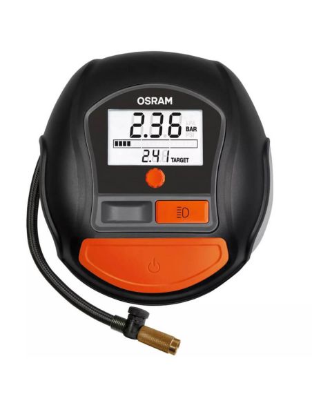 Inflador Digital de Neumáticos OSRAM TYREinflate 1000 - 12V - Parada Automática - 2 M