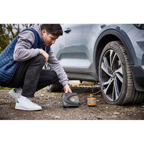 Kit Sellador de Neumáticos OSRAM TYREseal ESSENTIAL - 450ml + Inflador Analógico Osram