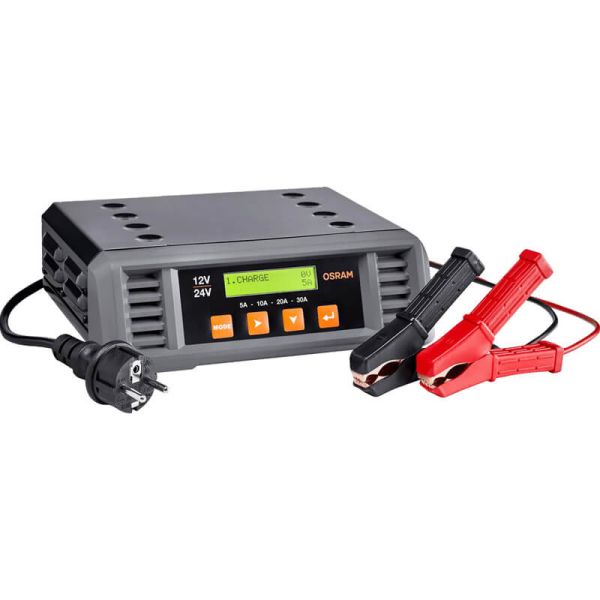 Cargador de Batería Profesional OSRAM BATTERYcharge PRO 30A - 12V/24V Osram