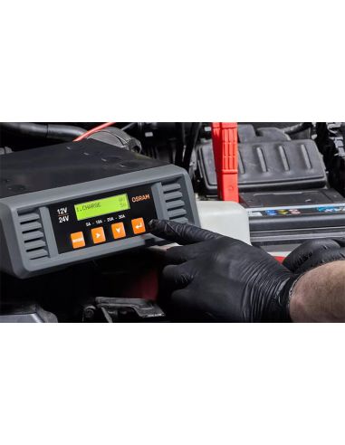 Chargeur de batterie professionnel OSRAM BATTERYcharge PRO 30 A - 12 V/24 V Osram OSCP3024