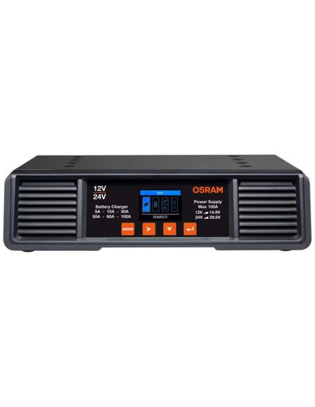 Chargeur de batterie professionnel OSRAM BATTERYcharge PRO 100 A - 12 V/24 V