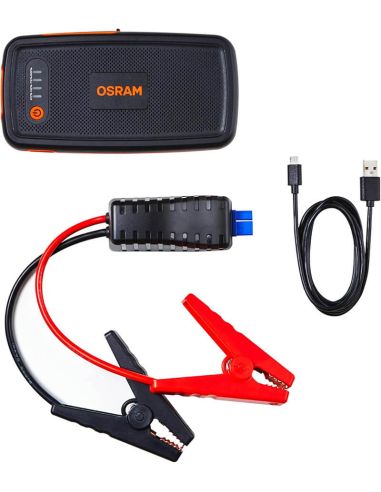 Accessoires : Démarreur de batterie OSRAM BATTERYstart 200 - 12 V, 6 000 mAh, batterie externe USB