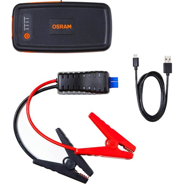 Accessoires : Démarreur de batterie OSRAM BATTERYstart 200 - 12 V, 6 000 mAh, batterie externe USB