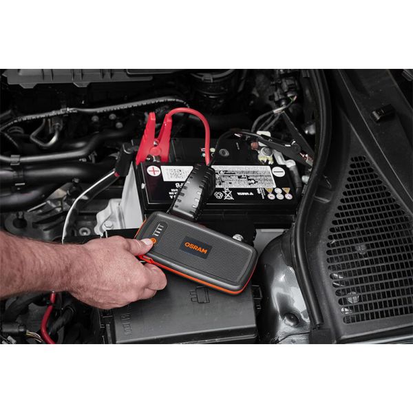 OSRAM BATTERYstart 200 Bateria Auxiliar de Partida - 12 V, 6000 mAh, Powerbank USB