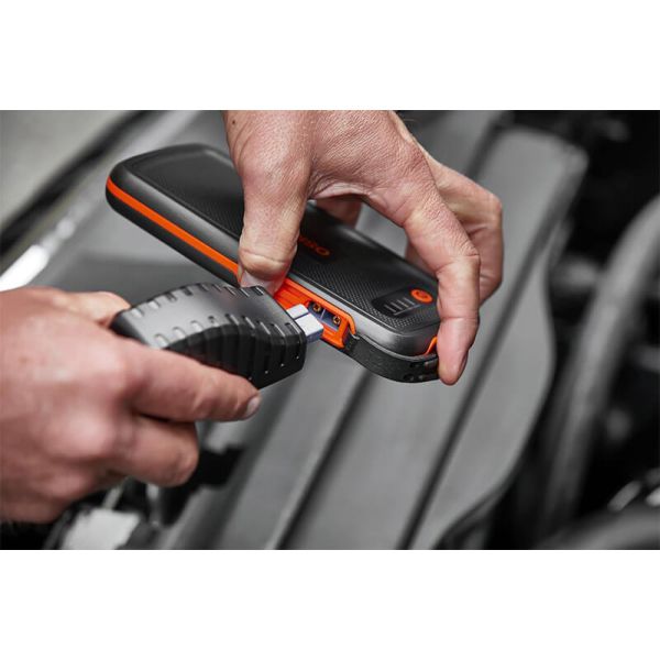 Conector de Arrancador de Batería OSRAM BATTERYstart 200 - 12V, 6000mAh, Powerbank USB
