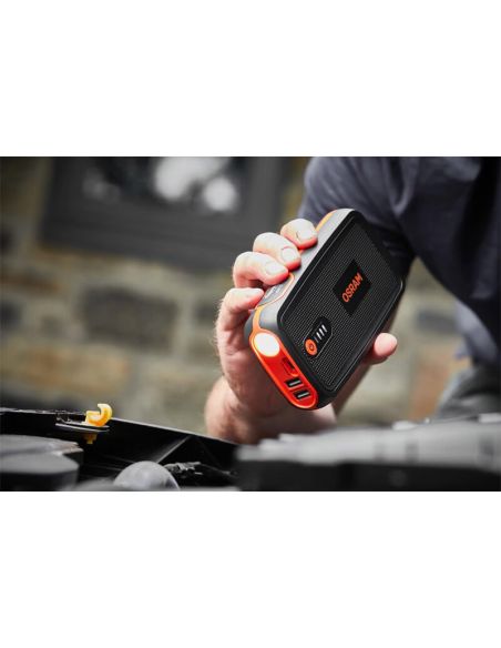 Lampe torche de démarrage OSRAM BATTERYstart 300 LED - 12 V, 13 000 mAh, batterie externe USB