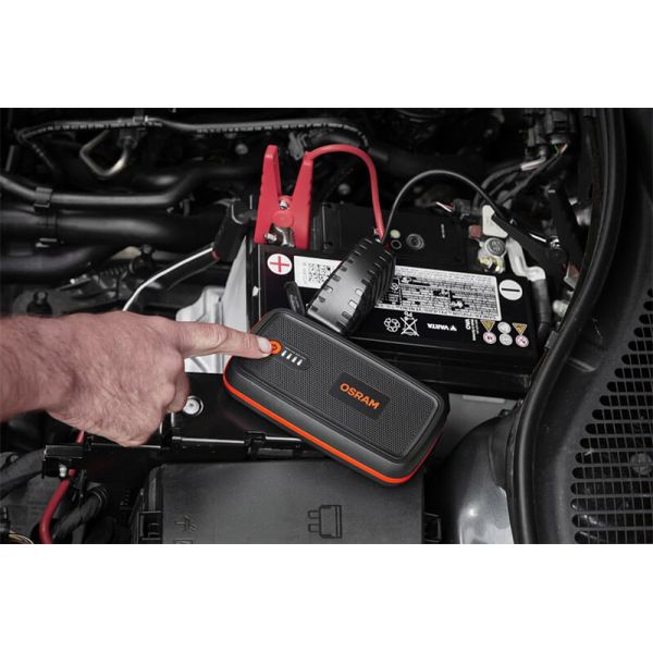 Arrancador de Batería OSRAM BATTERYstart 300 - 12V, 13000mAh, Powerbank USB