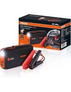 Arrancador de Batería OSRAM BATTERYstart 300 - 12V, 13000mAh, Powerbank USB OBSL300