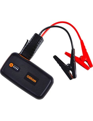Arrancador de Batería OSRAM BATTERYstart 300 - 12V, 13000mAh, Powerbank USB pinzas