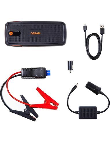Accesorios Arrancador de Batería OSRAM BATTERYstart 400 - 12V, 16800mAh, Powerbank USB
