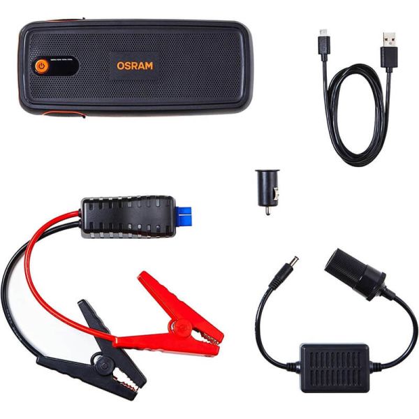 Accesorios Arrancador de Batería OSRAM BATTERYstart 400 - 12V, 16800mAh, Powerbank USB