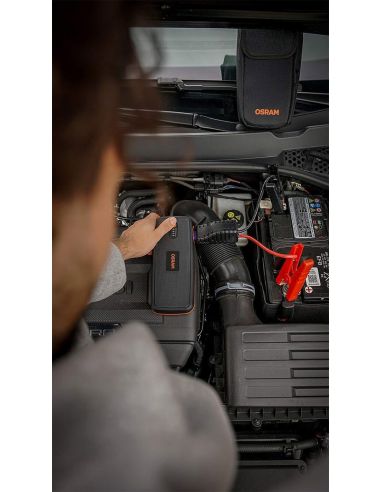 Arrancador de Batería OSRAM BATTERYstart 400 - 12V, 16800mAh, Powerbank USB
