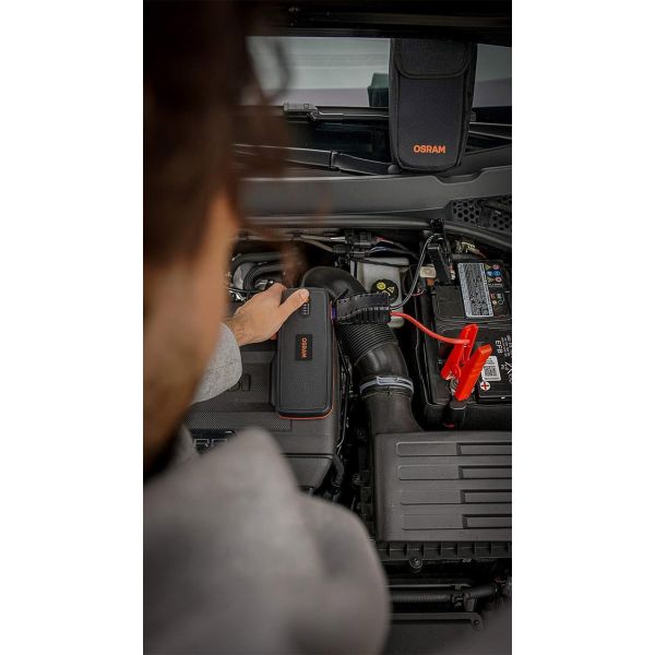 Arrancador de Batería OSRAM BATTERYstart 400 - 12V, 16800mAh, Powerbank USB