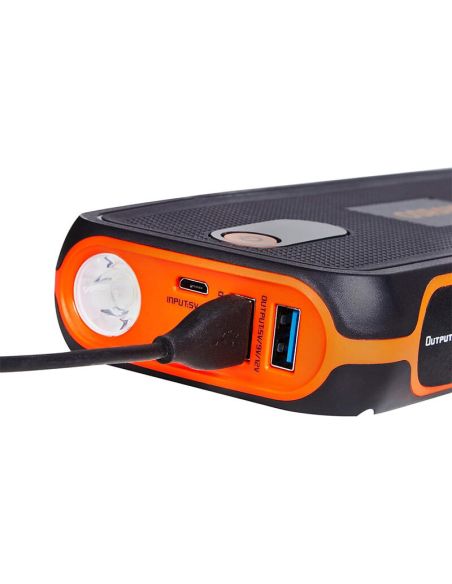 OSRAM BATTERYstart 400 Battery Jump Starter - 12 V, 16800 mAh, banco de energia USB, lanterna LED