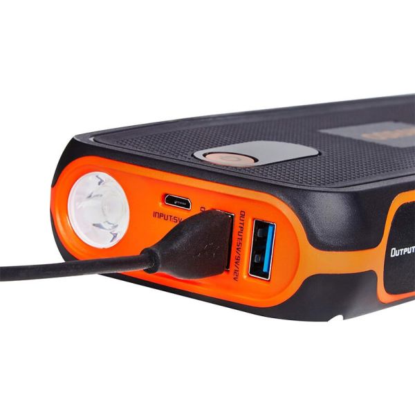 Démarreur de batterie OSRAM BATTERYstart 400 - 12 V, 16 800 mAh, batterie externe USB, lampe torche LED