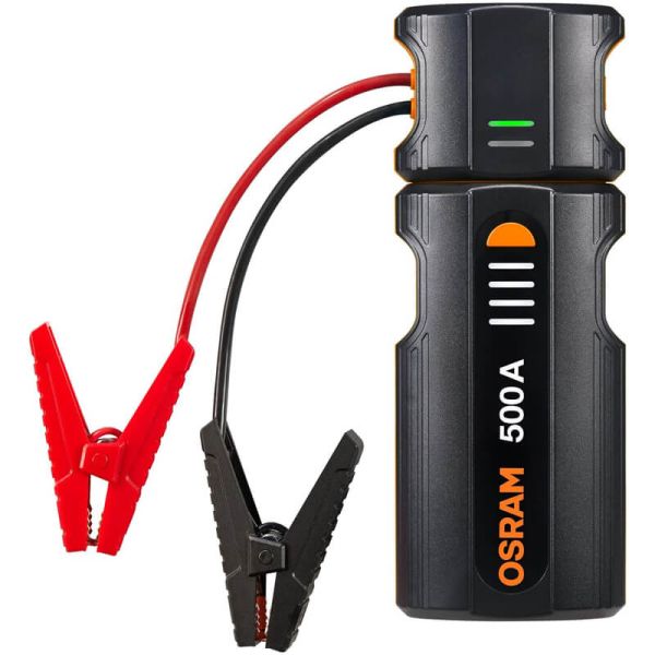 Arrancador de Batería OSRAM BATTERYjumpstart 500 - 12V, Boost Function, USB-C OJS010 Osram