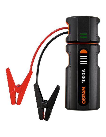 Arrancador de Batería OSRAM BATTERYjumpstart 1000 - 12V, 8000mAh, Boost Function, USB-C