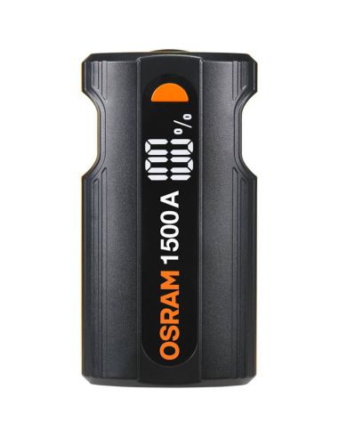 OSRAM BATTERYjumpstart 1500 Bateria Jump Starter - 12 V, 1500 A, Função Boost, Carregamento Rápido PD60W