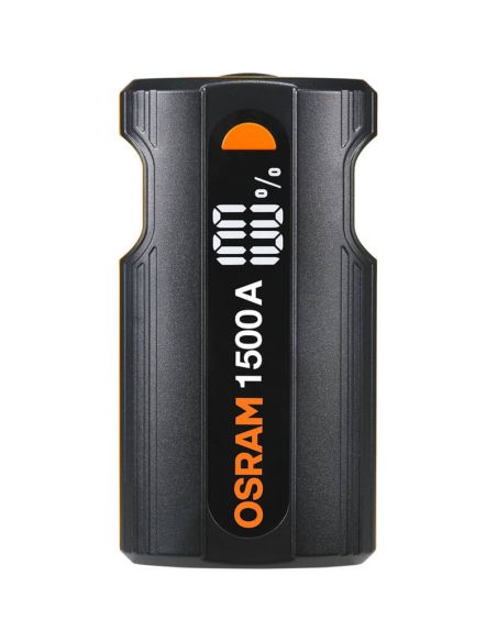 OSRAM BATTERYjumpstart 1500 Bateria Jump Starter - 12 V, 1500 A, Função Boost, Carregamento Rápido PD60W