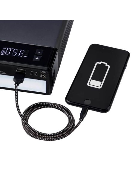 OSRAM BATTERYjumpstart 1000TI Jump Starter - 12 V, 12000 mAh, inflador de pneus e banco de energia