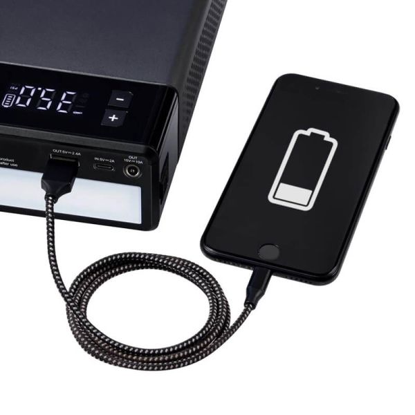 Arrancador de Batería OSRAM BATTERYjumpstart 1000TI - 12V, 12000mAh, Inflador de Neumáticos y Powerbank