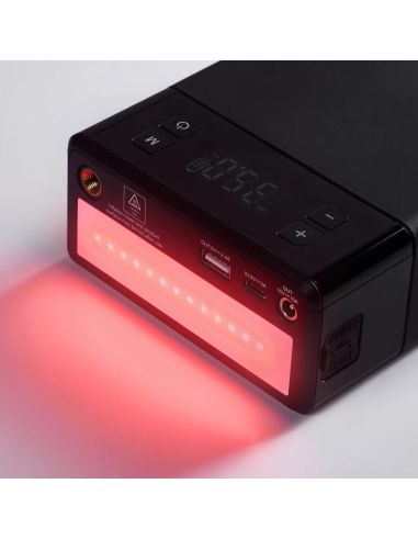 Arrancador de Batería OSRAM BATTERYjumpstart 1000TI - 12V, 12000mAh, Inflador de Neumáticos y Powerbank Linterna LED