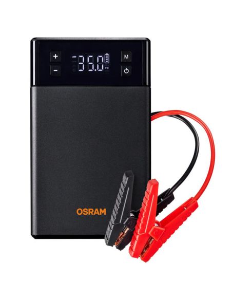 Arrancador de Batería OSRAM BATTERYjumpstart 1000TI - 12V, 12000mAh, Inflador de Neumáticos y Powerbank