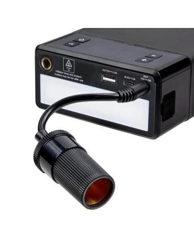 Démarreur de batterie OSRAM Jumpstart 1000TI - 12 V, 12 000 mAh, gonfleur de pneus et batterie externe