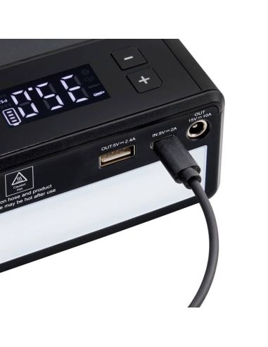 Démarreur de batterie OSRAM Jumpstart 1000TI - 12 V, 12 000 mAh, gonfleur de pneus et batterie externe