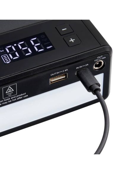 Démarreur de batterie OSRAM Jumpstart 1000TI - 12 V, 12 000 mAh, gonfleur de pneus et batterie externe