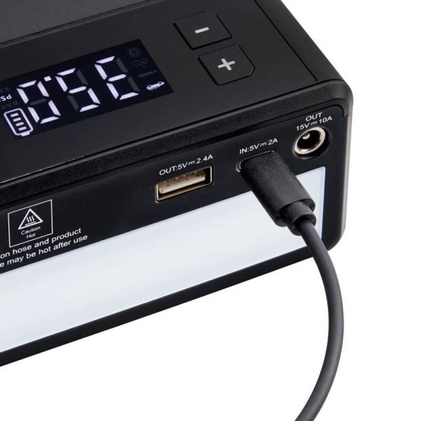 Démarreur de batterie OSRAM Jumpstart 1000TI - 12 V, 12 000 mAh, gonfleur de pneus et batterie externe