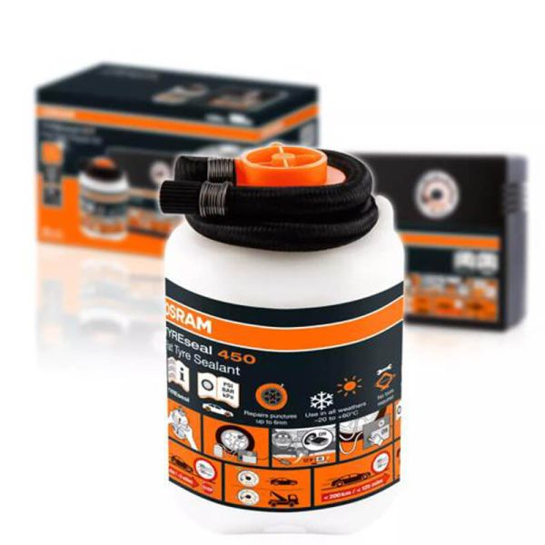 OTSB450 Sellador de Neumáticos OSRAM TYREseal 450 - 450ml, Compatible con TPMS