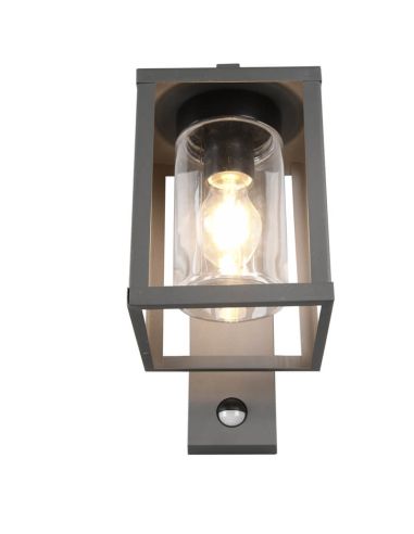 Aplique de pared exterior LUNGA sensor de movimiento excl.1xE27 IP44 212069142