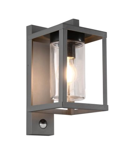 Aplique de pared exterior LUNGA sensor de movimiento excl.1xE27 IP44 212069142