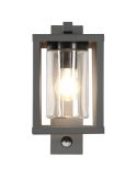 Frente de Aplique de pared exterior LUNGA sensor de movimiento excl.1xE27 IP44 212069142