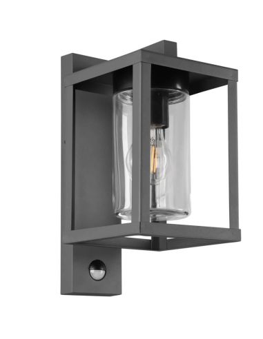 Lateral de Aplique de pared exterior LUNGA sensor de movimiento excl.1xE27 IP44 212069142