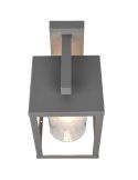 Parte Superior de Aplique de pared exterior LUNGA sensor de movimiento excl.1xE27 IP44 212069142