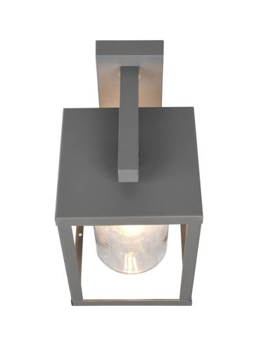 Parte Superior de Aplique de pared exterior LUNGA sensor de movimiento excl.1xE27 IP44 212069142