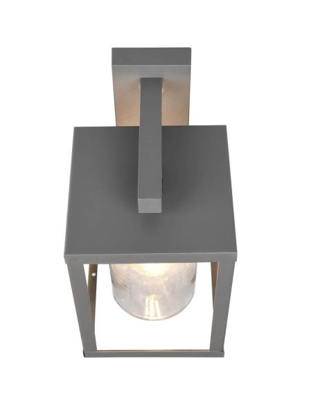 Partie supérieure de l'applique murale d'extérieur LUNGA avec détecteur de mouvement, sans ampoule E27 IP44 212069142