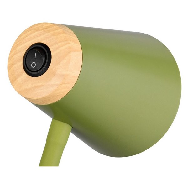 Lámpara LED de sobremesa PONGO tipo flexo, brazo flexible e interruptor integrado incl. 1x4,5W 500lm 3000K IP20 Verde